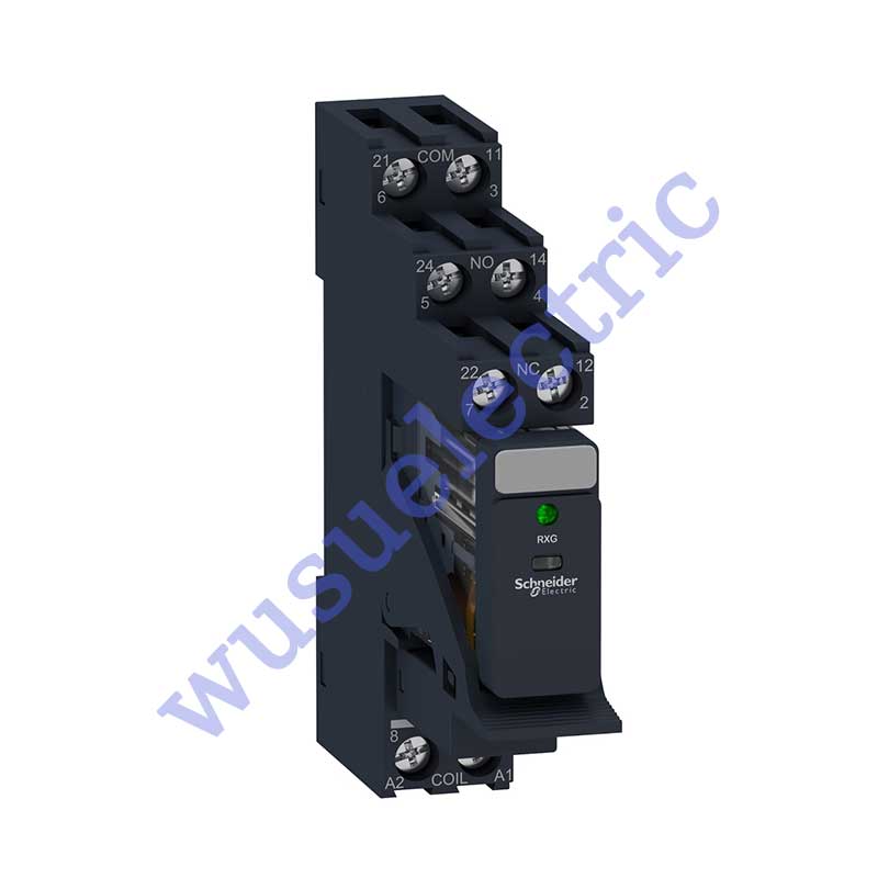 Schneider RXG23BDPV interface plug in relay